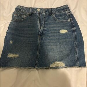Denim Blue Skirt